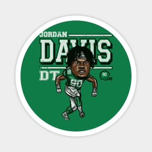 Jordan Davis Philadelphia Cartoon Magnet